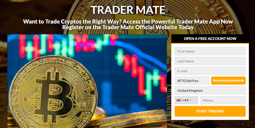 Trader Mate home