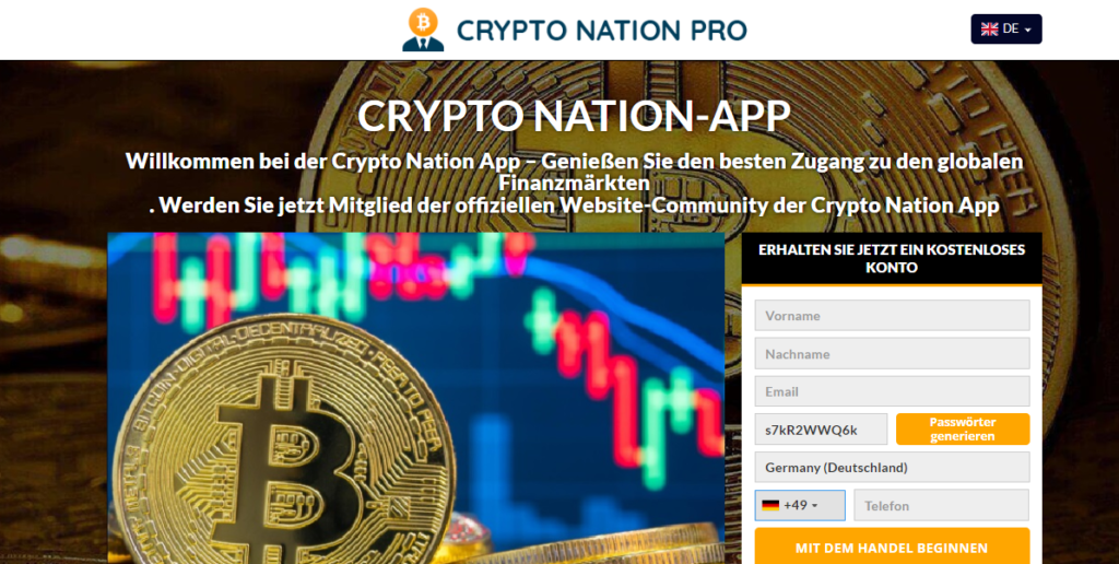 Crypto Nation Pro home